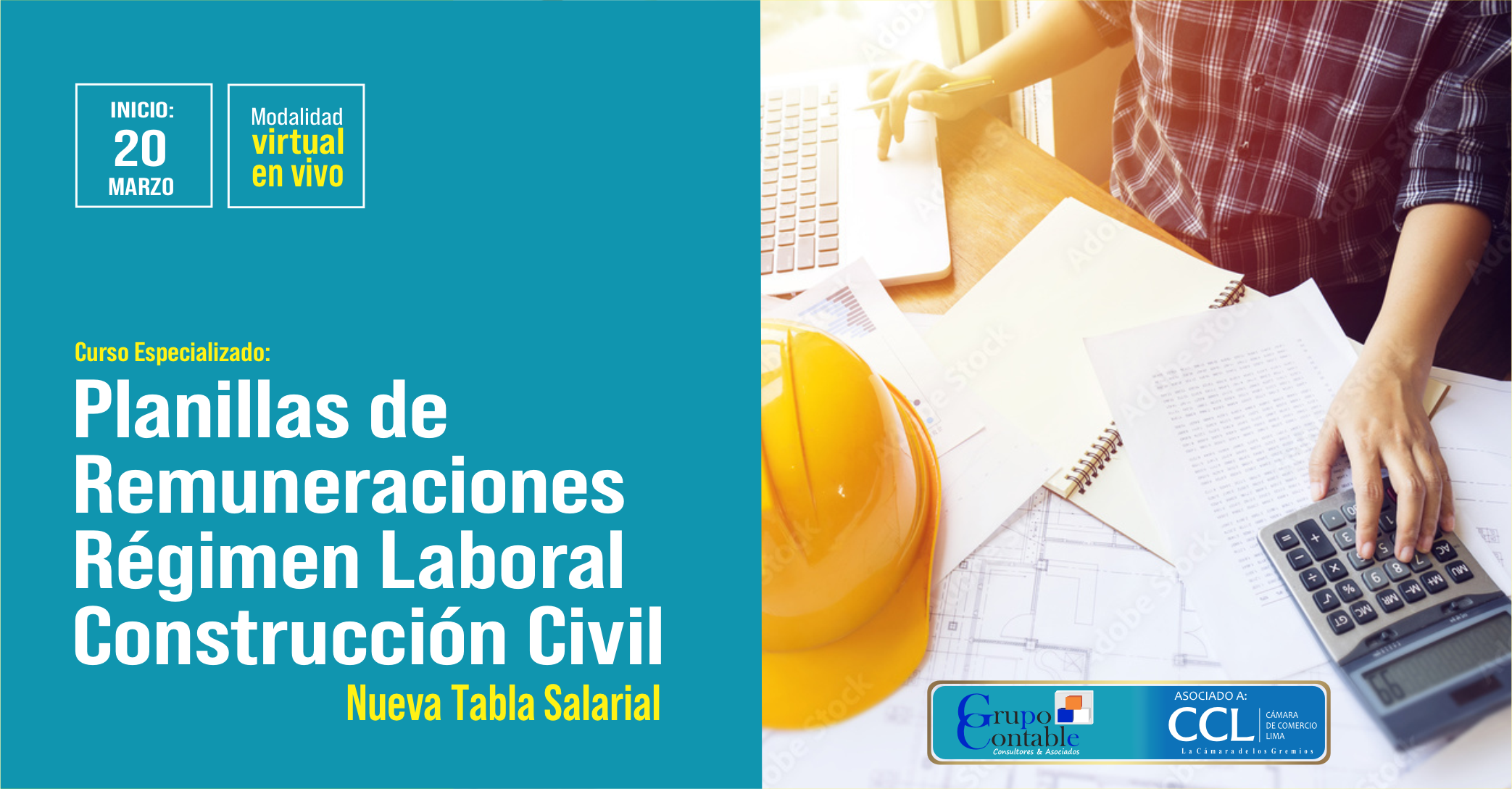 Curso Especializado en Planillas de Remuneraciones Régimen Laboral Construcción Civil