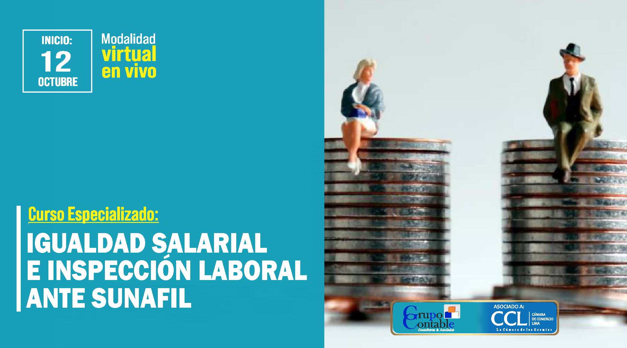 Curso Igualdad Salarial e Inspección Laboral ante la Sunafil